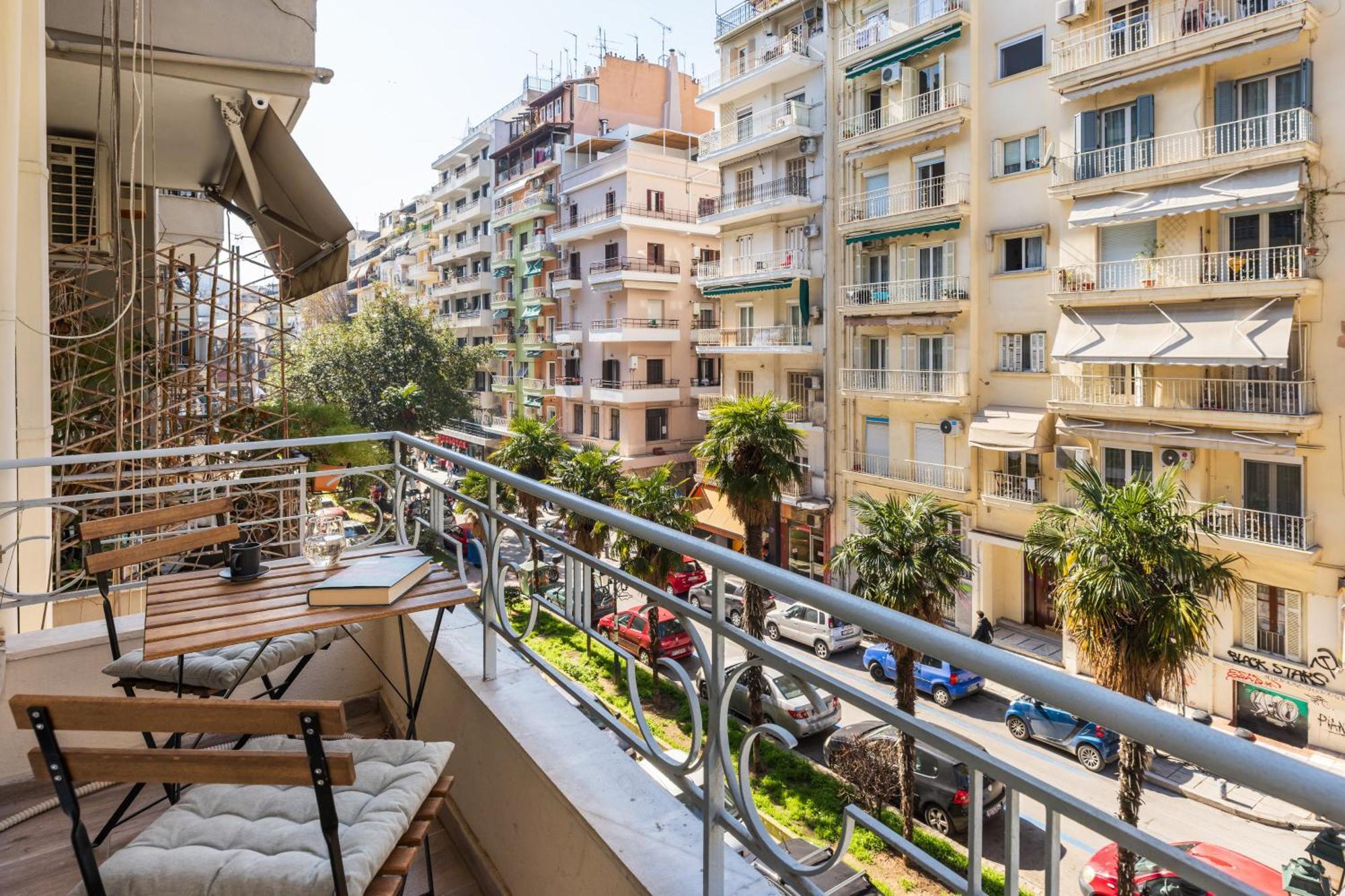 Ferienwohnung Tropical & Faces By Nest Thessaloniki Exterior foto